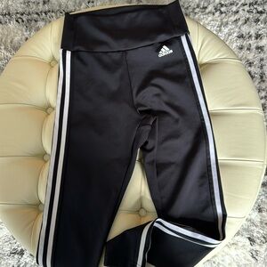 Gently used adidas pants high waisted size small